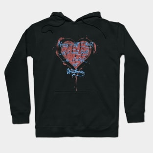 Soft Heart (red blue) Hoodie